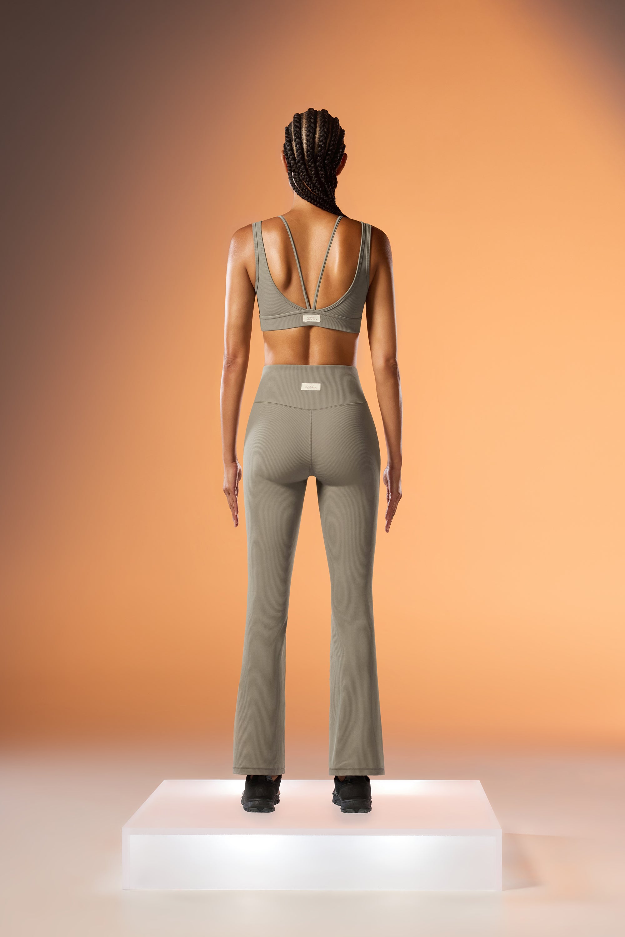 ButterEase™ Flare Legging - Fog Brown
