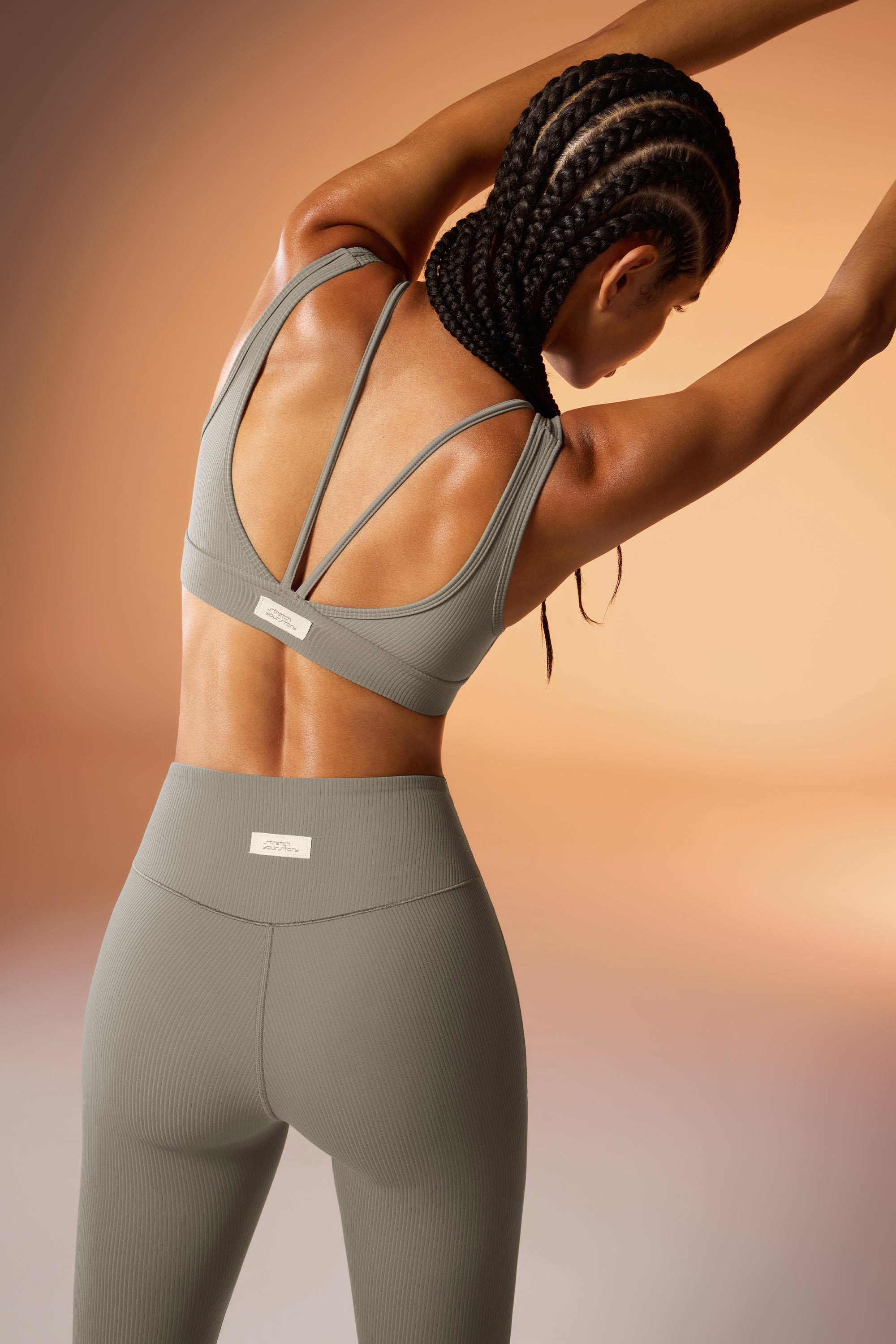 ButterEase™ Layered Bra - Fog Brown