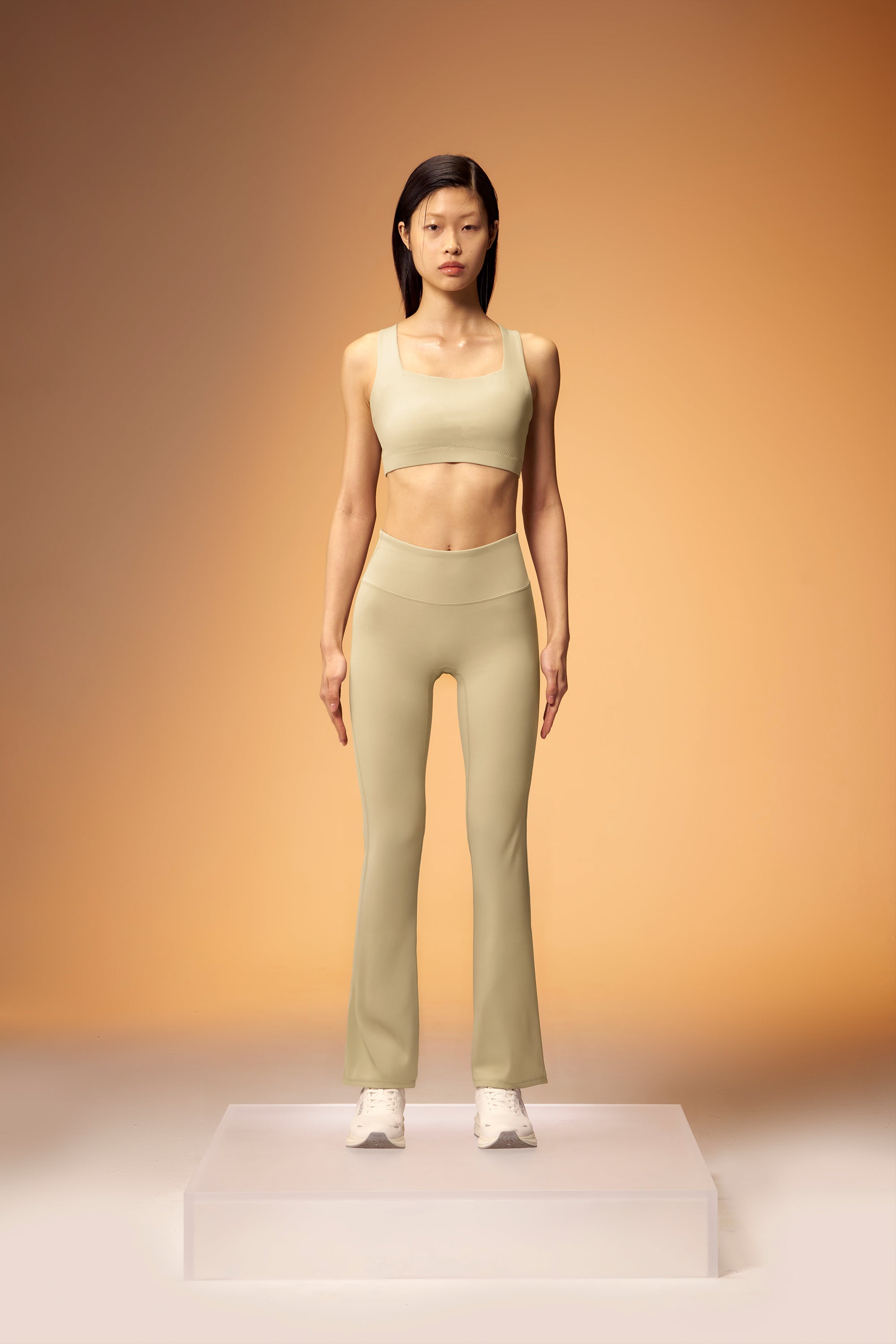 ButterFlow™ Flare Legging - Oatmeal Beige