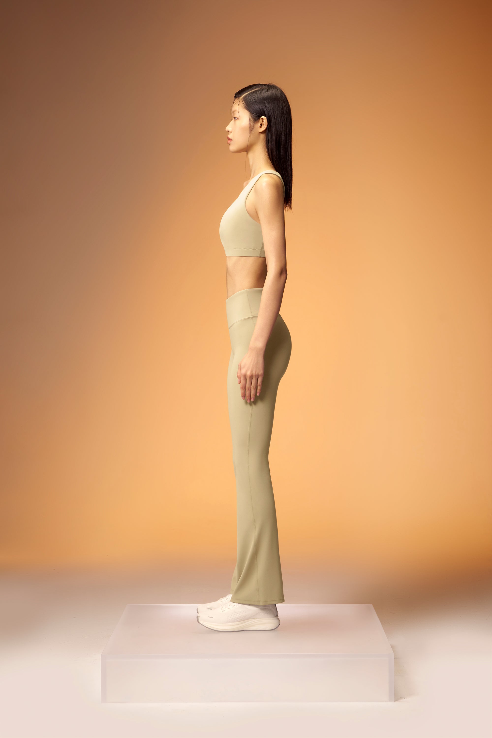 ButterFlow™ Flare Legging - Oatmeal Beige