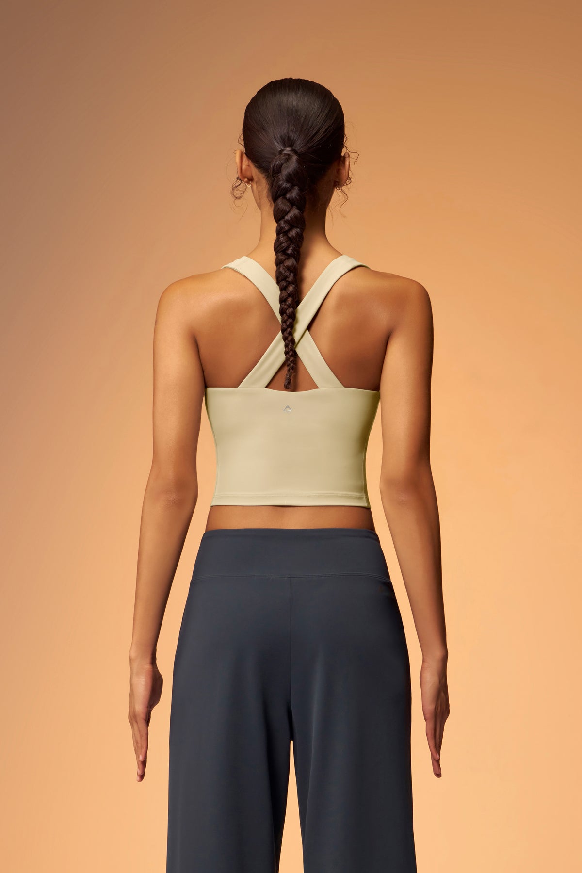 ButterFlow™ Square Neck Longline Bra B/C Cups - Oatmeal Beige