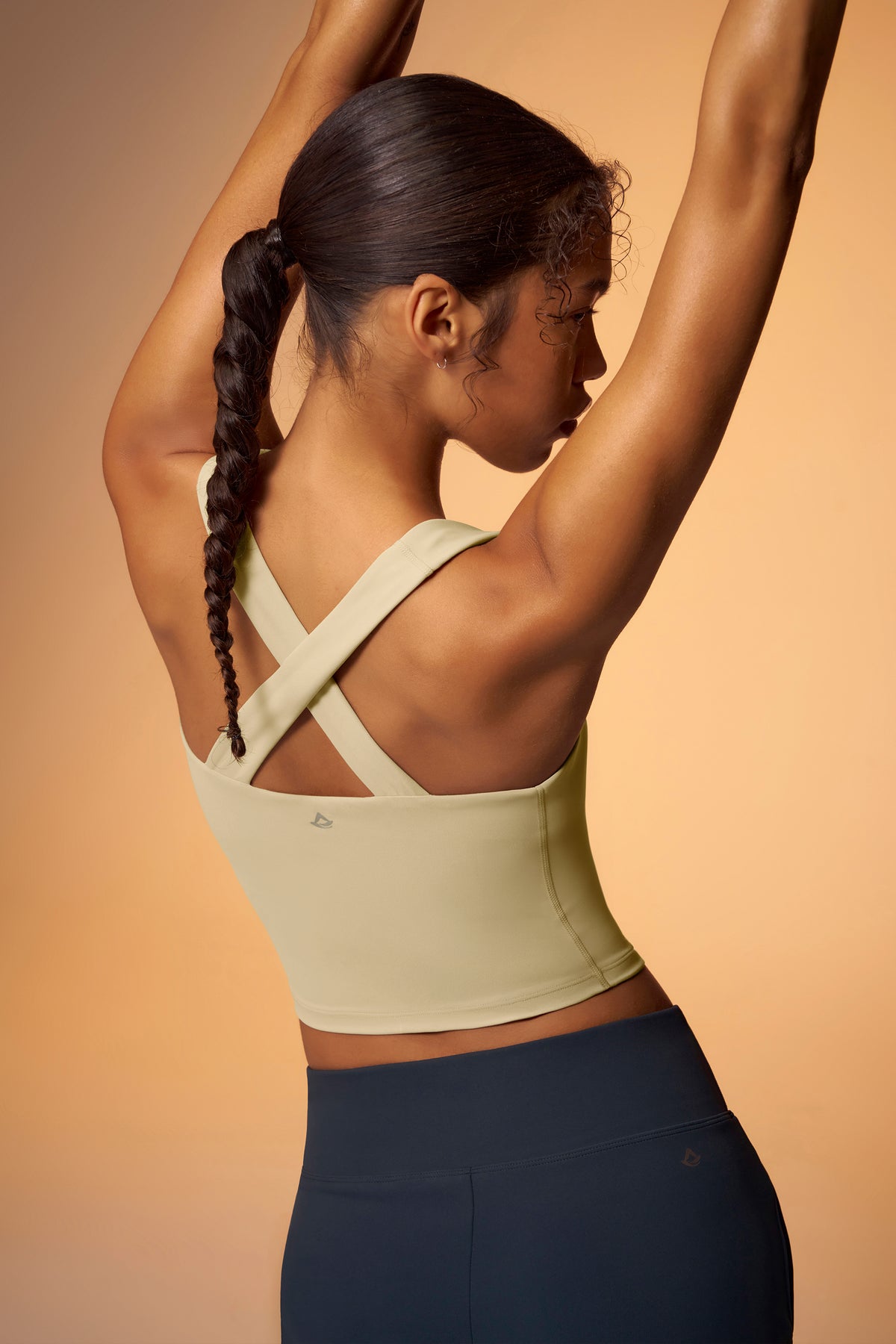 ButterFlow™ Square Neck Longline Bra B/C Cups - Oatmeal Beige