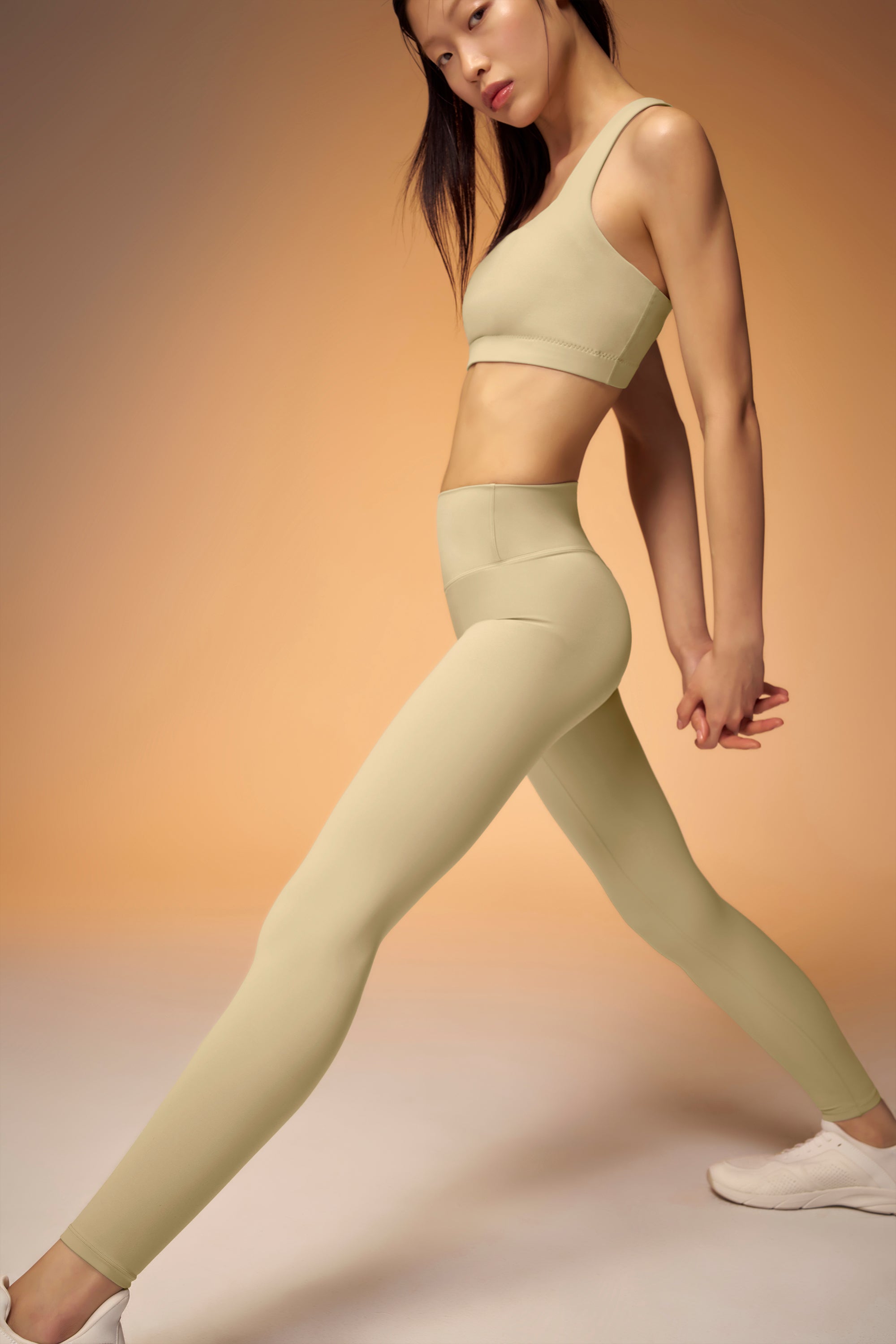 ButterFlow™ High-Rise Legging - Oatmeal Beige