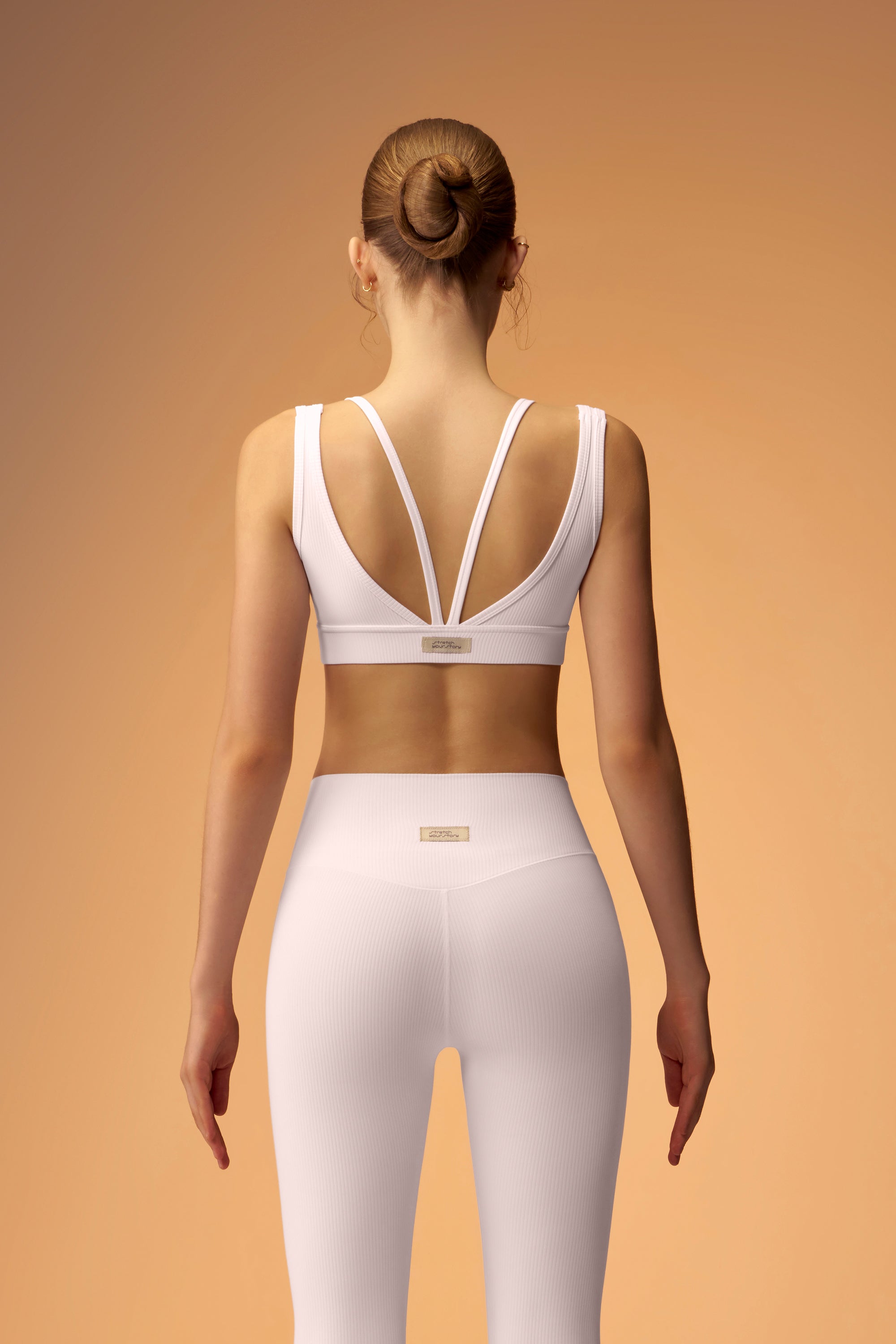 ButterEase™ Layered Bra - White