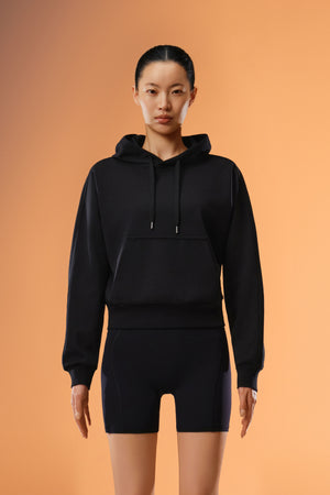 Easy Soft Oversized-Fit Cropped Hoodie