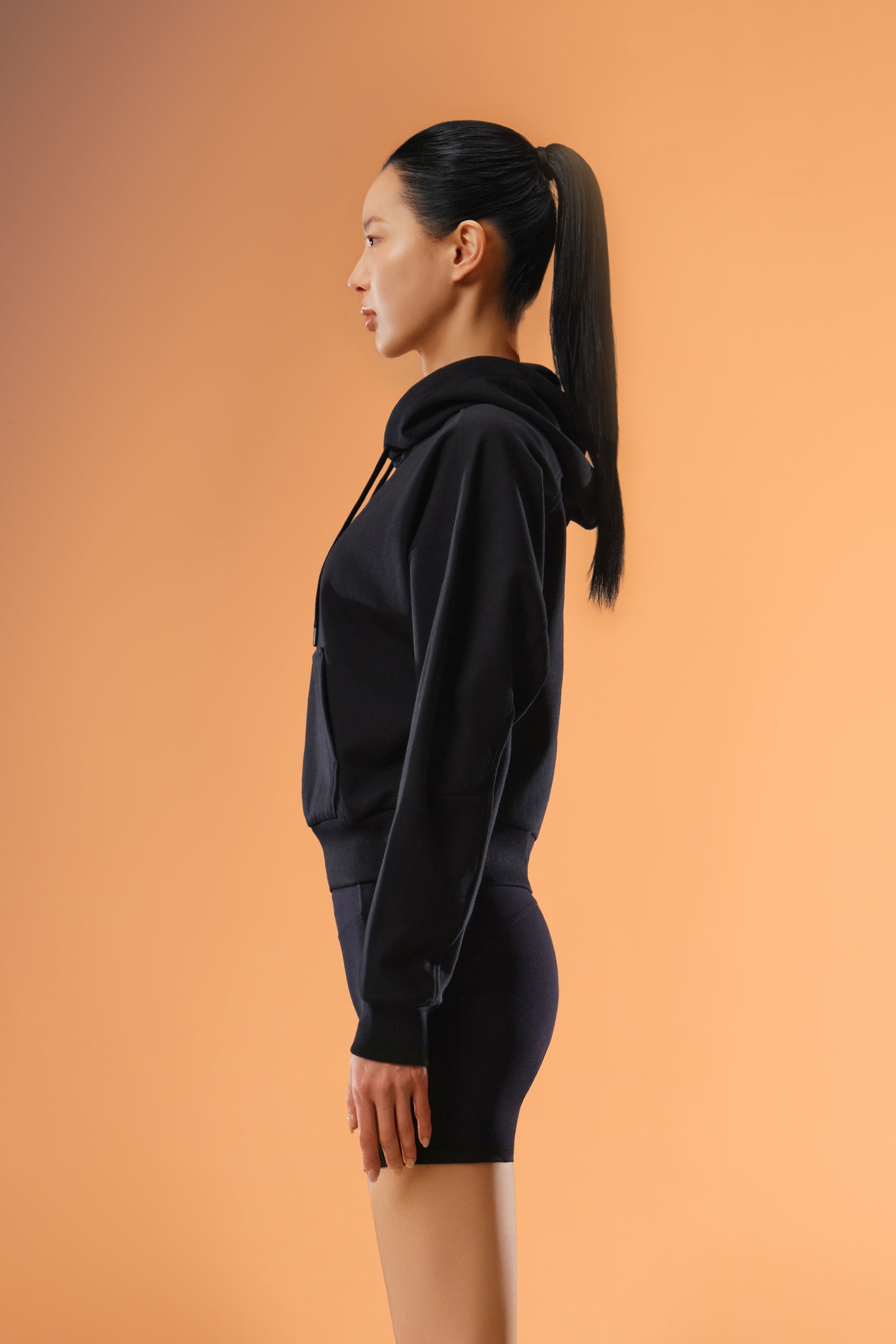 Easy Soft Oversized-Fit Cropped Hoodie | Shirts | STRETCH YOUR STORY