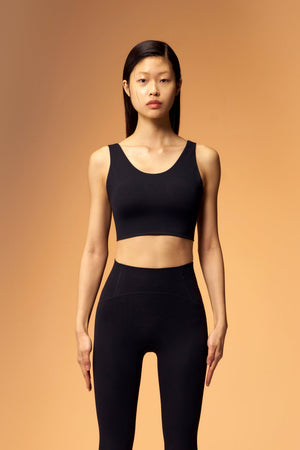 ButterMelt™ U-Back Hook Longline Bra - Black