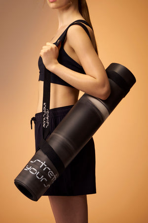 Rest In Marble Yoga Mat with Strap