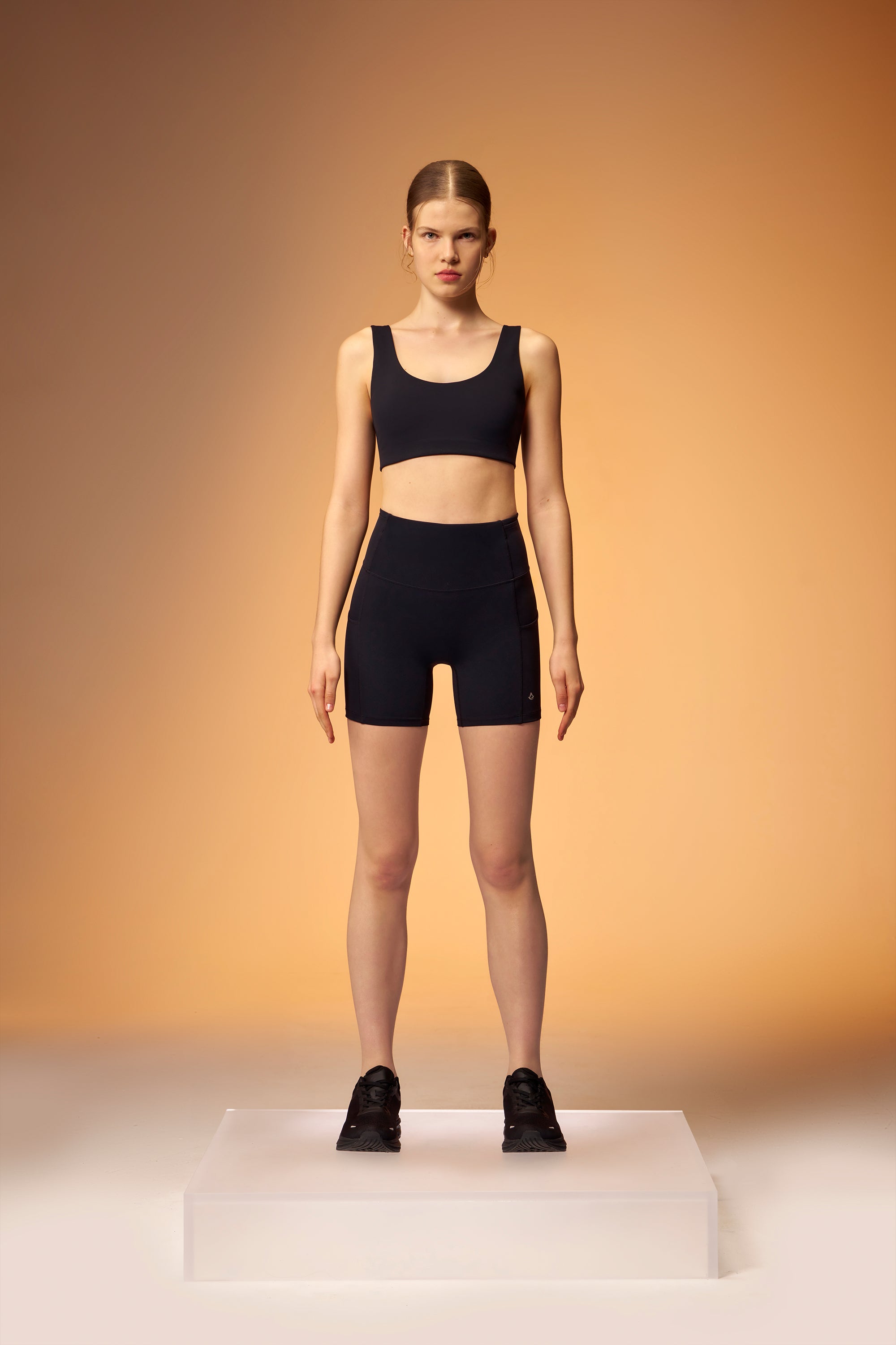ButterFlow™ Pocket Biker Short 6" - Black