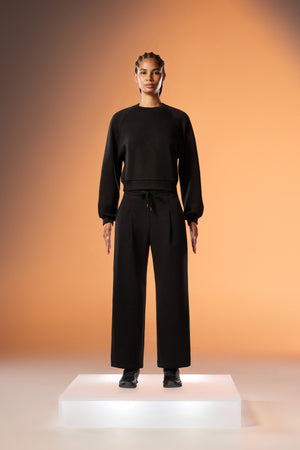 Easy Soft Fleece Wide Leg Pants (Regular)