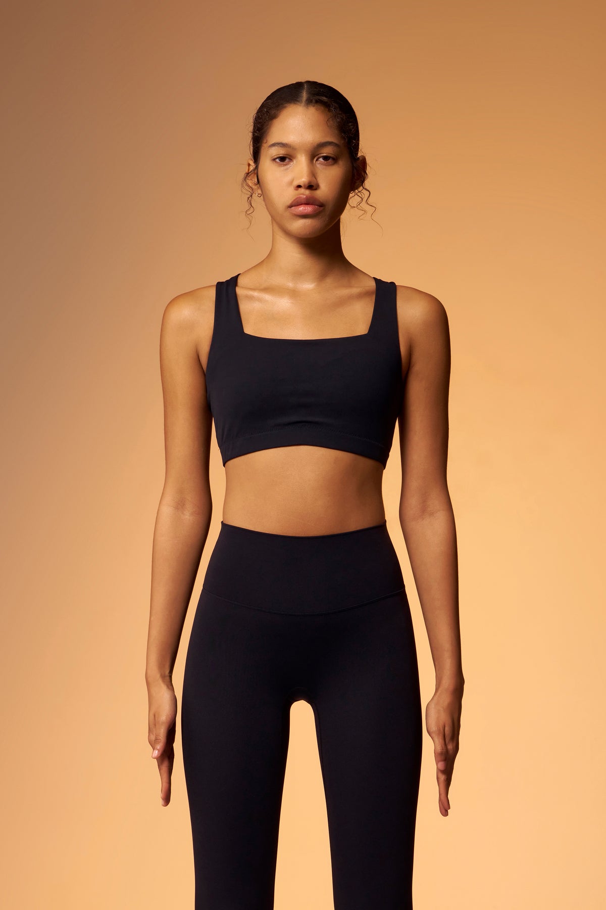 ButterFlow™ Square Neck Bra B/C Cups - Black