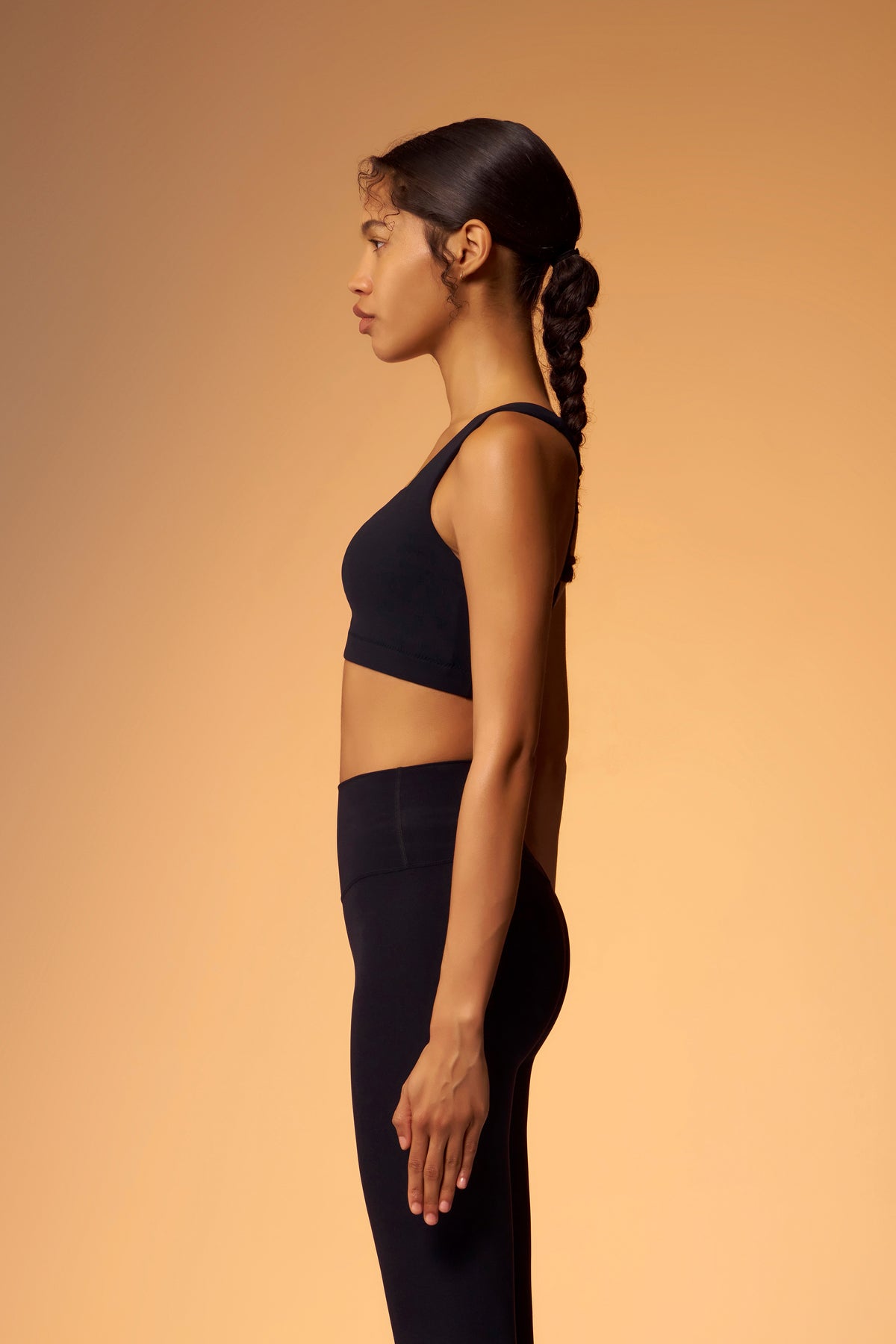 ButterFlow™ Square Neck Bra B/C Cups - Black