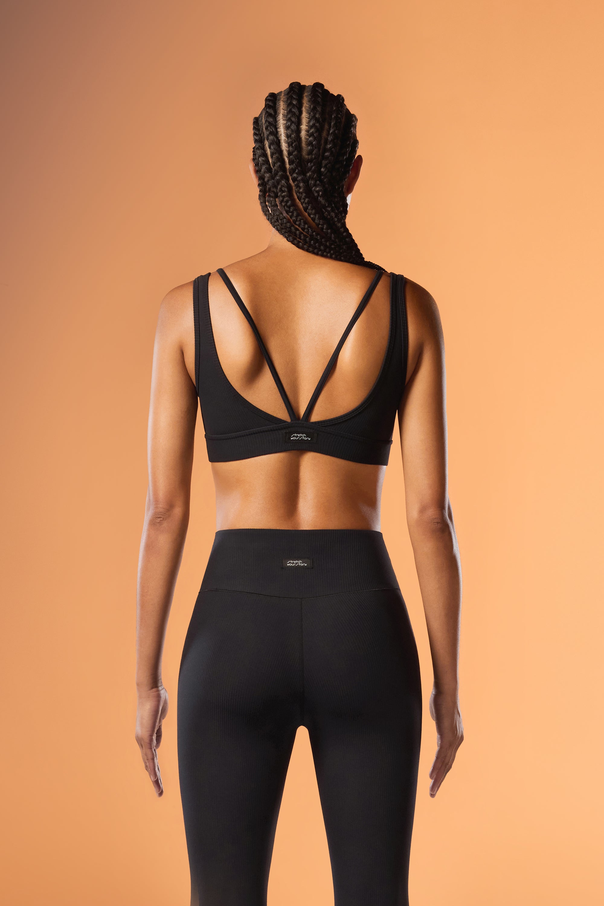 ButterEase™ Layered Bra - Black