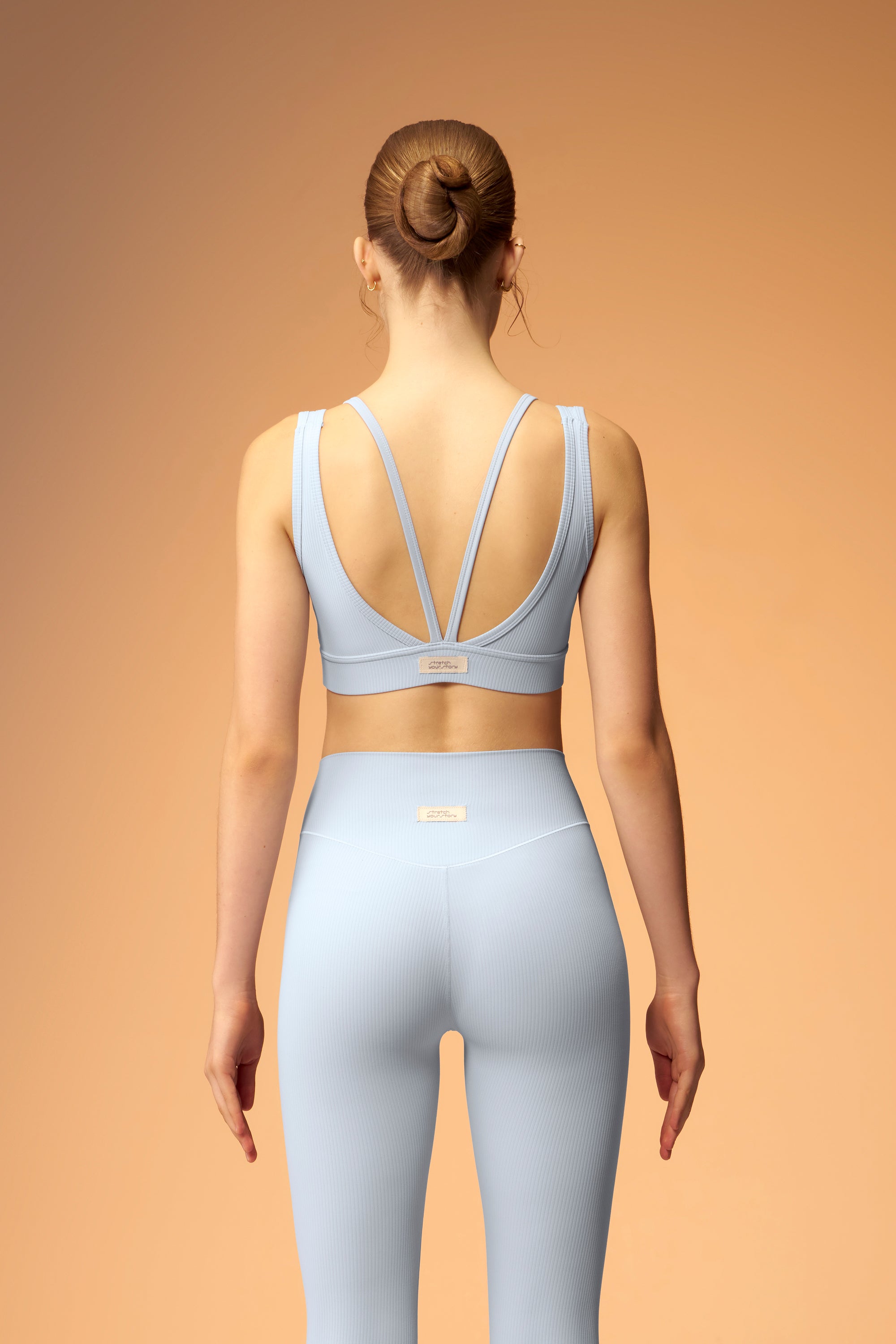 ButterEase™ Layered Bra - Blue Soap