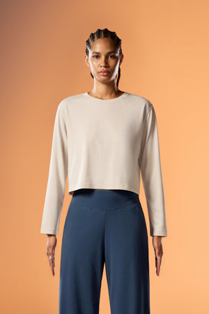 Essential Cropped Long Sleeve