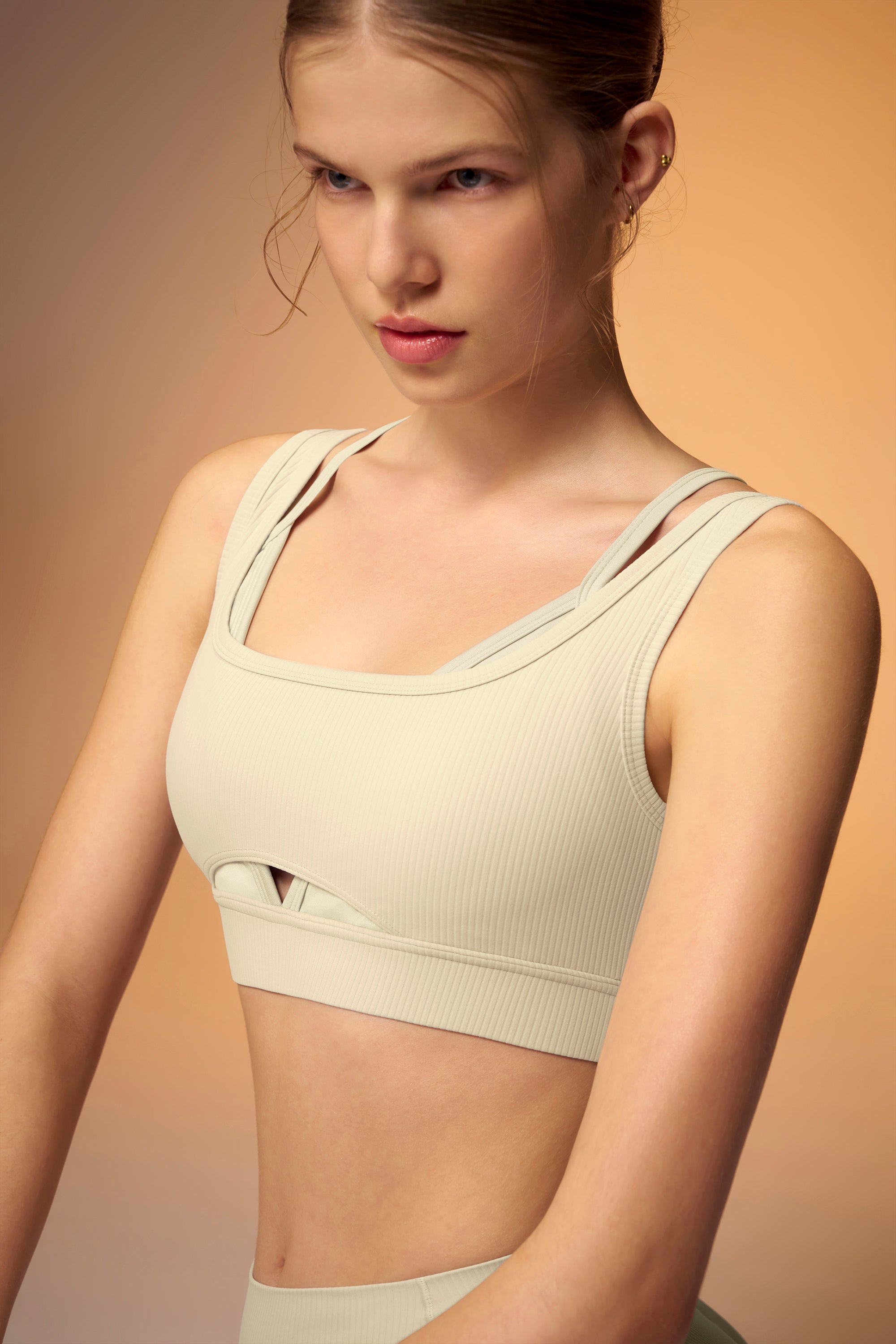 ButterEase™ Layered Bra - Foam Beige