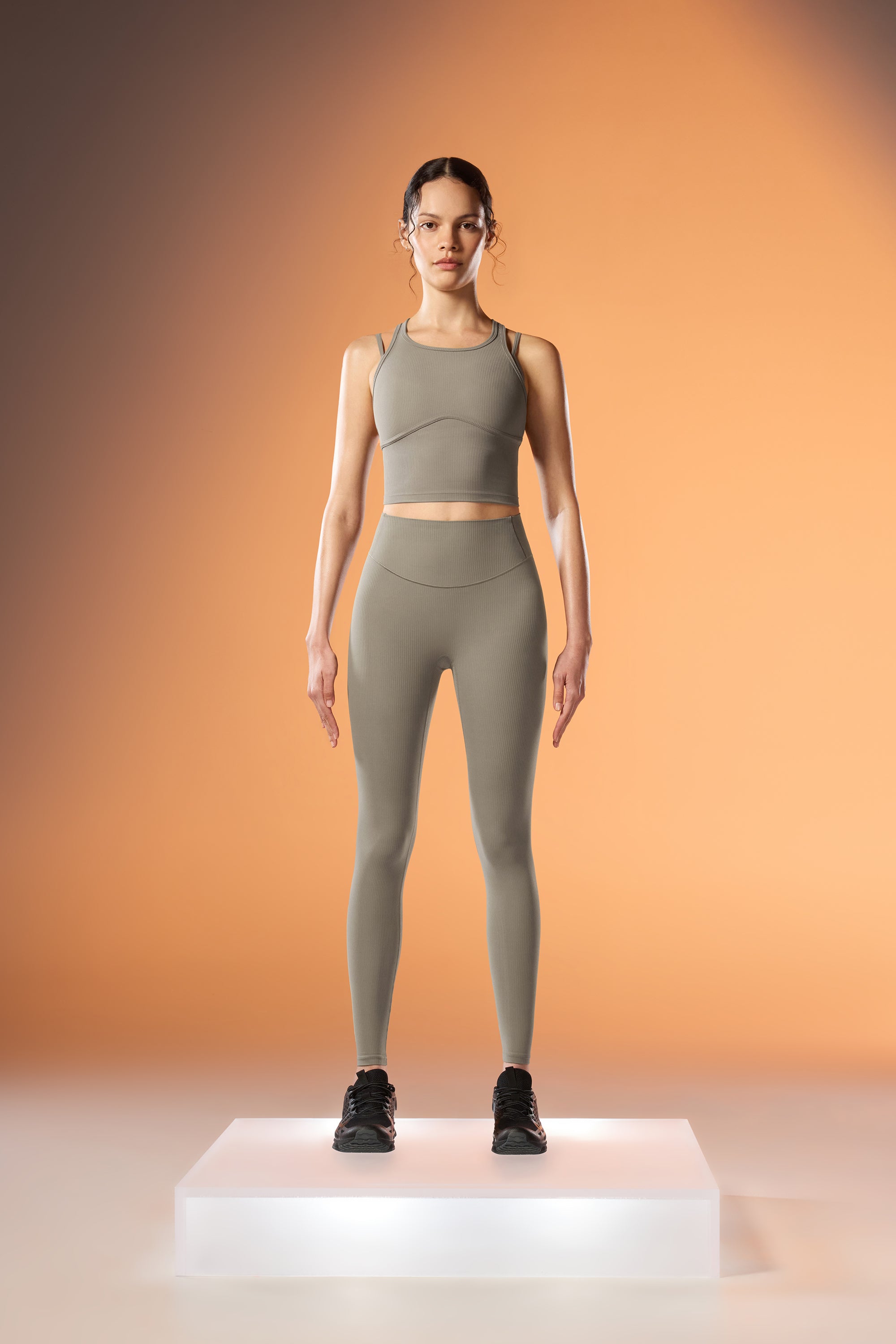 ButterEase™ Legging 25" - Fog Brown
