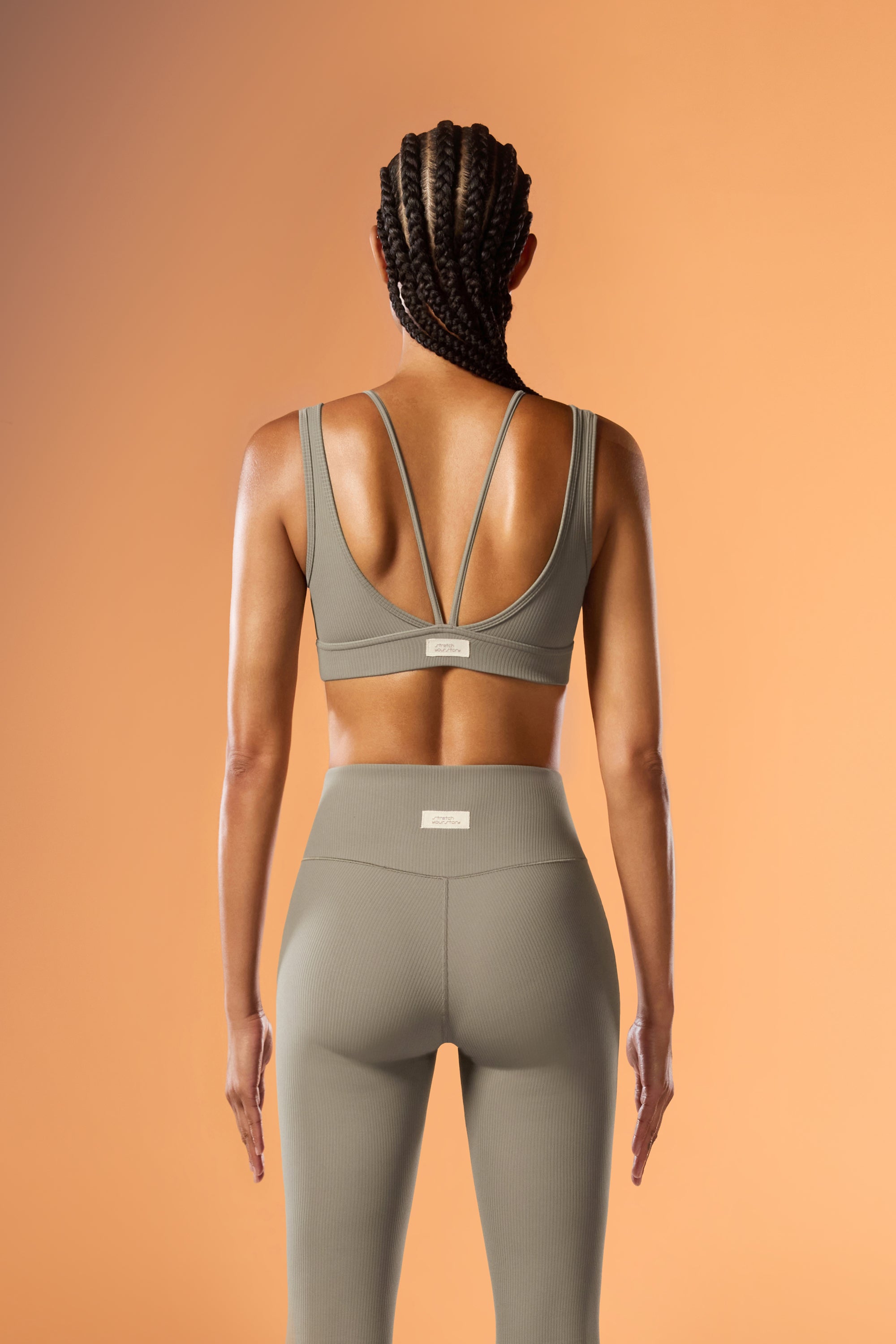 ButterEase™ Layered Bra - Fog Brown