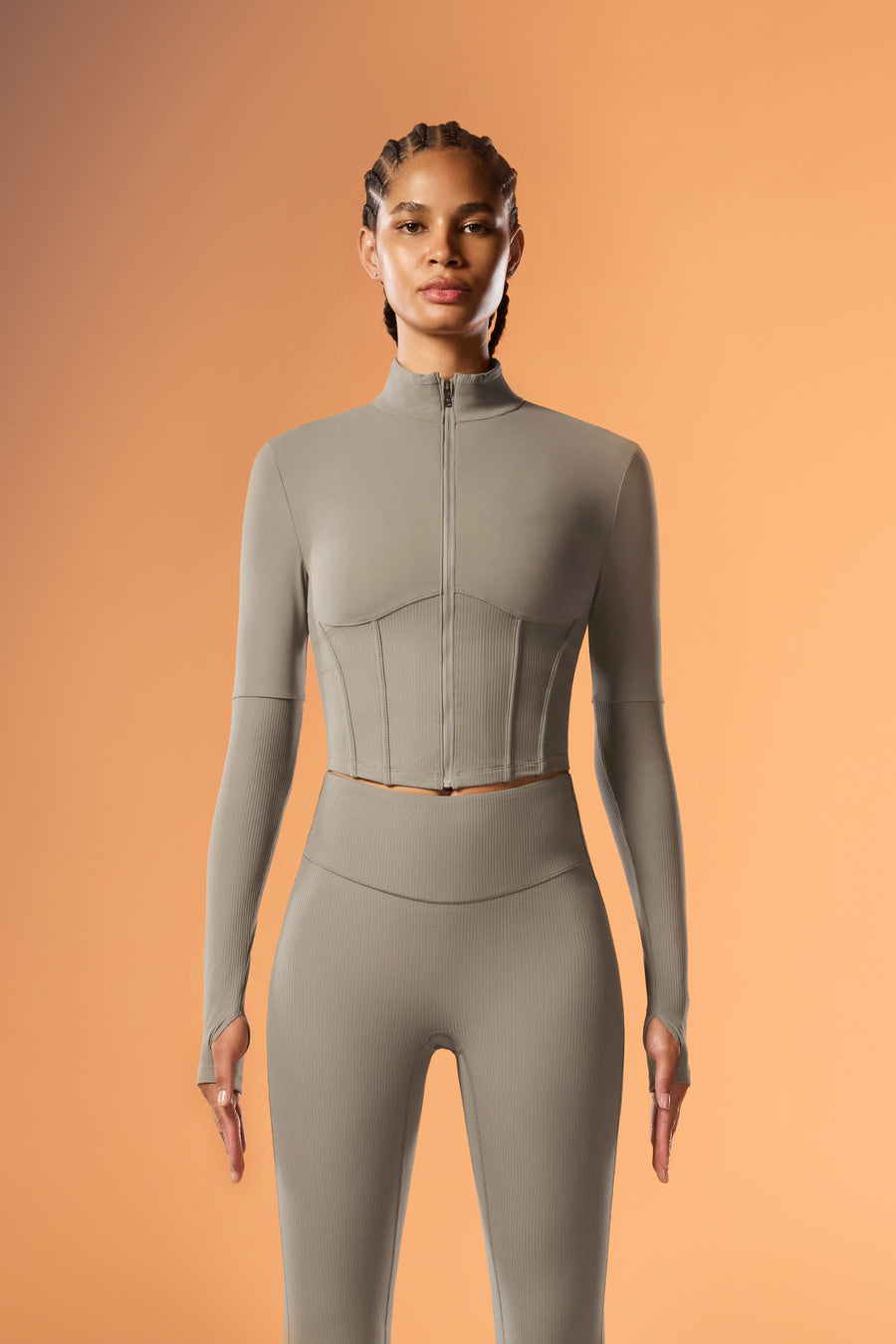 ButterEase™ Performance Jacket — Fog Brown