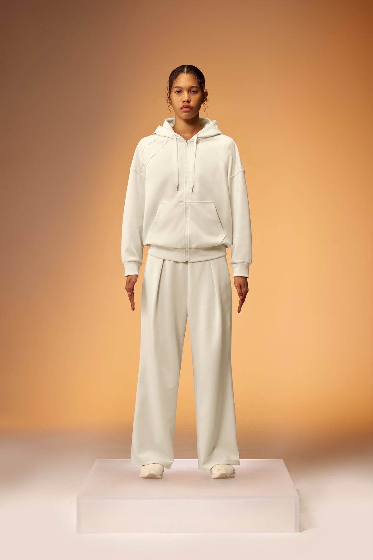 Easy Soft Wide Leg Pant - Light Beige