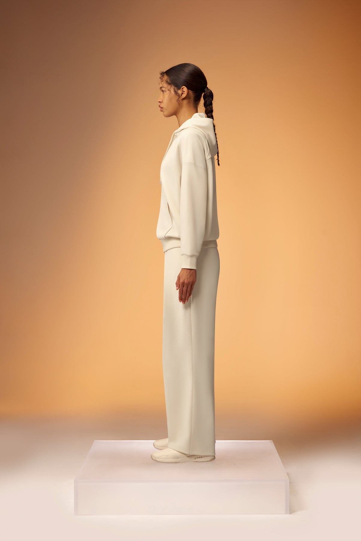 Easy Soft Wide Leg Pant - Light Beige