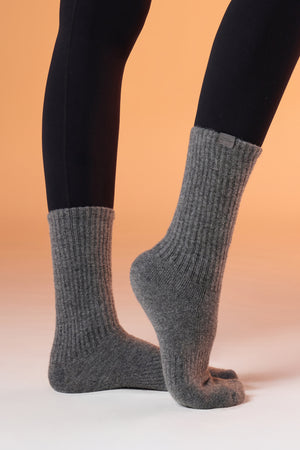 Lambswool Crew Socks