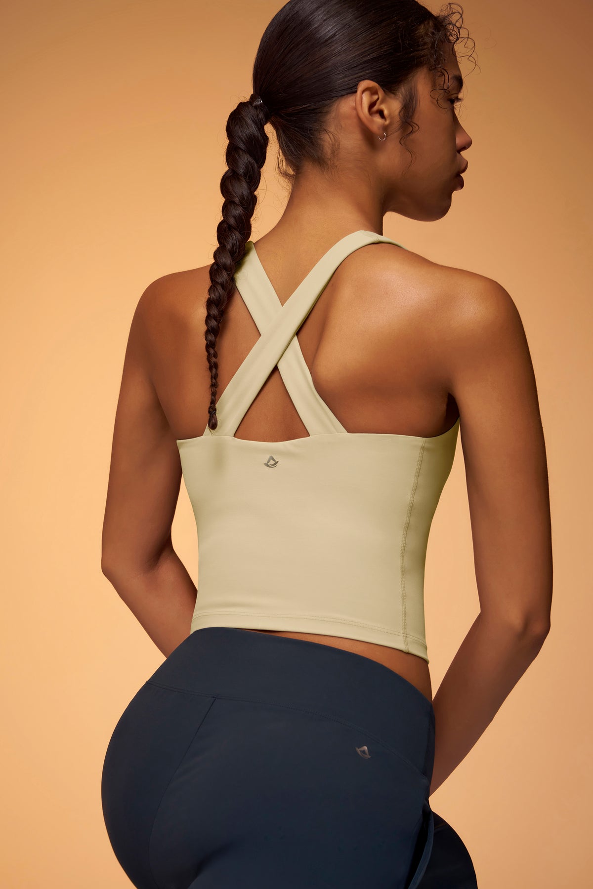 ButterFlow™ Square Neck Longline Bra B/C Cups - Oatmeal Beige
